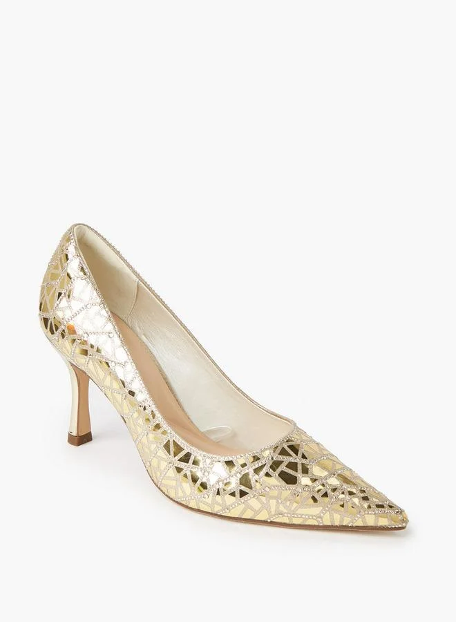 Celeste Women Embellished Stiletto Heel Pumps